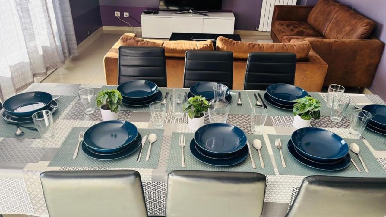 100M2 2 Chambres 8 Personnes - Grand Parking Et Terrasse Privee - Proche Cdg-Parc Expositions-Paris-Asterix-Disney Villepinte (Seine-Saint-Denis) Exterior foto